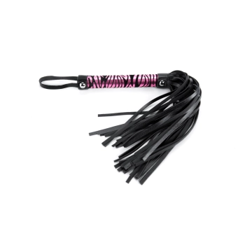 Flogger Argus fioletowy lampart 45 cm