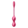 Wibrujące silikonowe kulki miłości Satisfyer Love Birds 2 z aplikacją