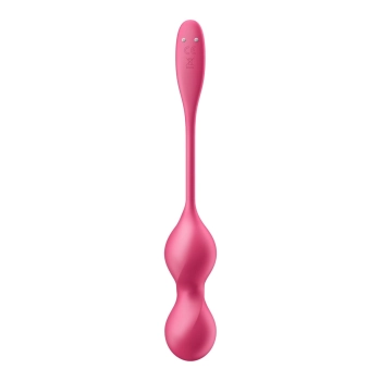 Wibrujące silikonowe kulki miłości Satisfyer Love Birds 2 z aplikacją