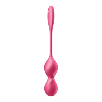 Wibrujące silikonowe kulki miłości Satisfyer Love Birds 2 z aplikacją