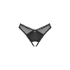 Stringi otwarte Latinesa Obsessive czarne XS/S