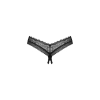 Stringi otwarte Medilla Obsessive czarne koronki M/L