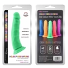 Dildo silikonowe Steven.R zielone z przyssawką 22.5 cm