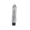 Wibrator realistyczny Chubby Beau Silver srebrny 22 cm DarkMuscle