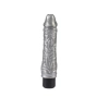 Wibrator realistyczny Chubby Beau Silver srebrny 22 cm DarkMuscle