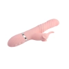Wibrator silikonowy Aphrovibe z obracającymi się koralikami 25 cm