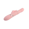 Wibrator silikonowy Aphrovibe z obracającymi się koralikami 25 cm
