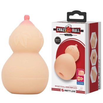 Masturbator piersiowy żeberkowany Crazy Bull Calabash