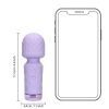 Mini wibrator wand Loveline 10 funkcji