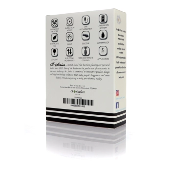 Masażer prostaty smart B Series Magic USB 8 funkcji app pilot