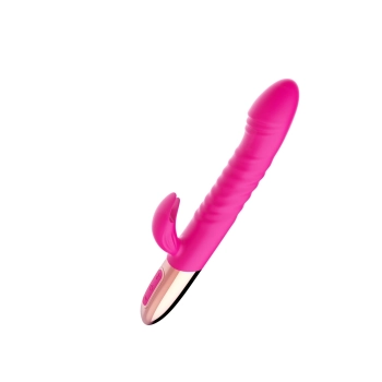 Wibrator króliczek B Series Magic silikonowy grzewczy z ruchem USB