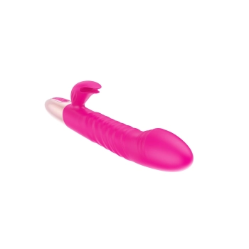 Wibrator króliczek B Series Magic silikonowy grzewczy z ruchem USB