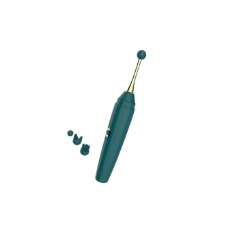 Stymulator silikonowy z 3 końcówkami B Series Magic USB 10 funkcji