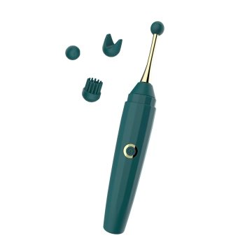 Stymulator silikonowy z 3 końcówkami B Series Magic USB 10 funkcji