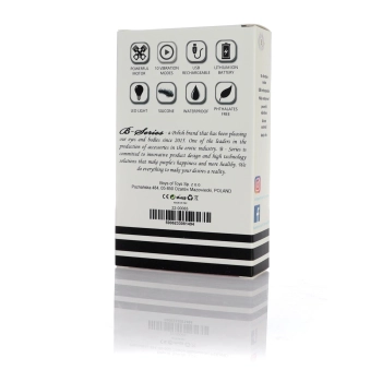 Mini wibrator silikonowy USB 10 funkcji wodoodporny B Series Magic