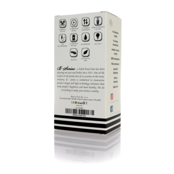 Masażer prostaty silikonowy 10 funkcji USB z pilotem B-Series Magic