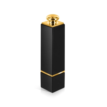 Mini wibrator szminkowy Black Empire Mylady USB silikonowy czarny