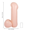 Gigantyczny nadmuchiwany penis S-Line 80 cm wodoodporny