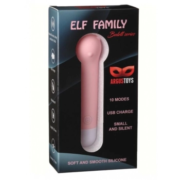 Wibrator Argus Elf family 3 silikonowy 10 trybów USB
