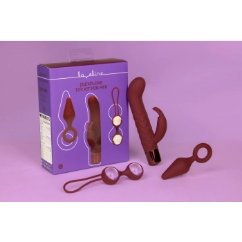 (S)explore - Toy Kit for Her - Dark Cherry