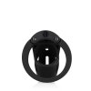 Pas cnoty silikonowy ManCage Model 23 czarny 6,5 cm