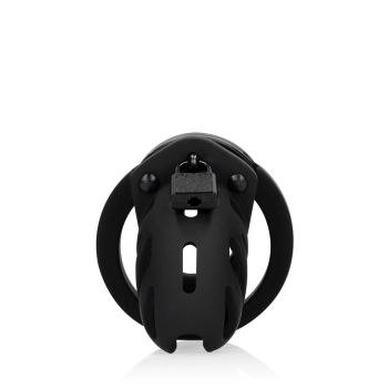 Pas cnoty silikonowy ManCage Model 23 czarny 6,5 cm