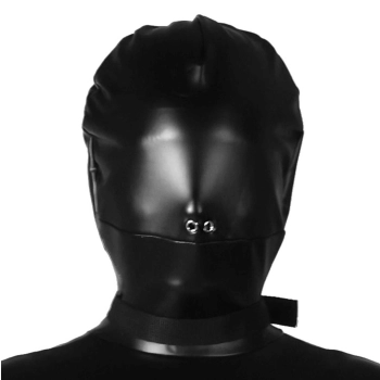 Body bag BDSM z nylonowymi paskami Ouch! czarny