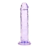 Żelowe przezroczyste dildo realistyczne z przyssawką RealRock 14,5 cm