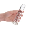Dildo realistyczne RealRock przezroczyste z przyssawką 14 5 cm