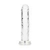 Dildo realistyczne RealRock przezroczyste z przyssawką 14 5 cm