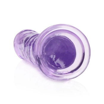 Przezroczyste realistyczne dildo z przyssawką RealRock 18 cm