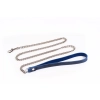 Smycz łańcuchowa Crazy Horse Whips Collection niebieska