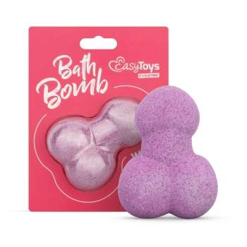 Bomba kąpielowa Willy wiśniowa EasyToys