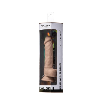 Dildo realistyczne Silexd Model 1 cieliste 18 cm
