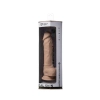 Dildo realistyczne Silexd Real Skin Model 1 z jajkami 23 cm jasne