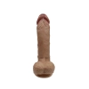 Dildo realistyczne Real Skin Silexd 20 cm cieliste wodoodporne