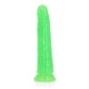 Dildo realistyczne RealRock świecące w ciemności z przyssawką 15,5 cm