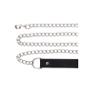 Chain Leash Black