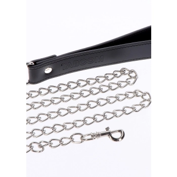 Chain Leash Black