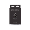 Korek analny Taboom z diamentem czarny 7.2 cm