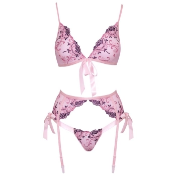 Bra Set Embroidery L/XL