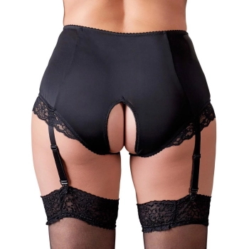 Majtki z szelkami Cottelli CURVES 2XL