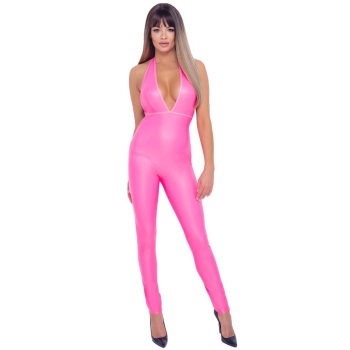 Jumpsuit hot pink M