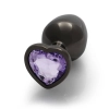 Korek analny Heart Gem Ouch średni 7 cm