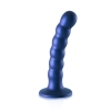 Beaded Silicone G-Spot Dildo - 5 / 13 cm