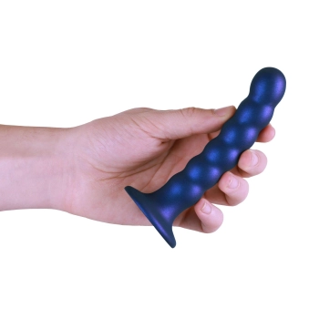 Beaded Silicone G-Spot Dildo - 5 / 13 cm