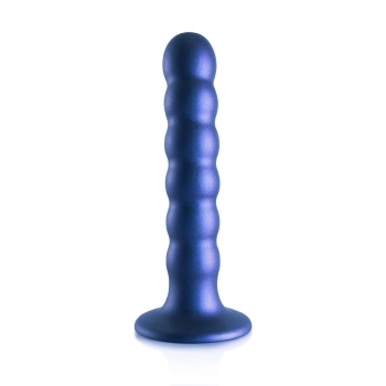 Beaded Silicone G-Spot Dildo - 5 / 13 cm