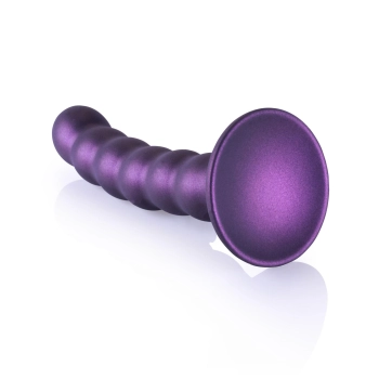 Beaded Silicone G-Spot Dildo - 5 / 13 cm