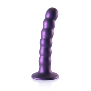 Beaded Silicone G-Spot Dildo - 5 / 13 cm