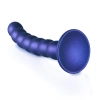 Beaded Silicone G-Spot Dildo - 6,5 / 16,5 cm